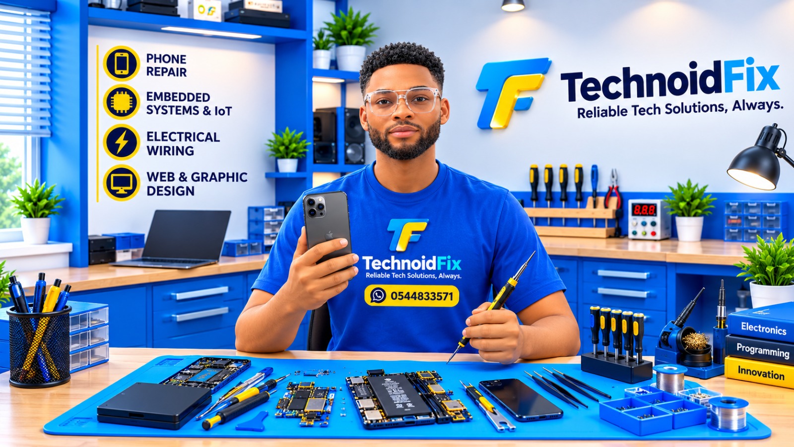 Technoid Fix Branding